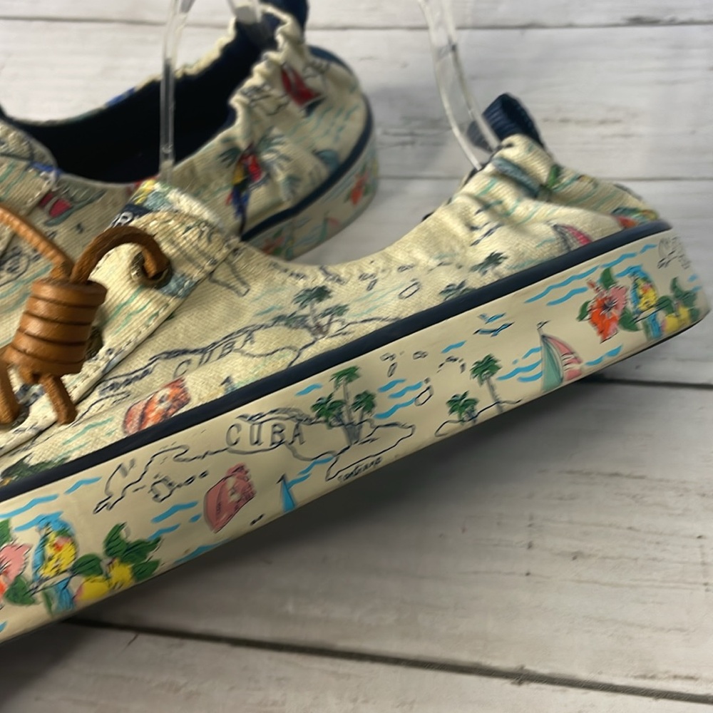 Sperry Women's Sneakers - Cream and Brown - Picture 7 of 14